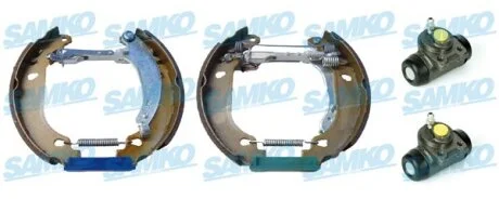 Комплект гальмівних колодок SAMKO KEG452
