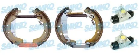 Комплект гальмівних колодок SAMKO KEG482