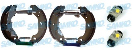 Комплект гальмівних колодок SAMKO KEG521