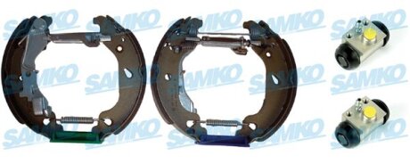 Комплект гальмівних колодок SAMKO KEG522