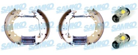 Комплект гальмівних колодок SAMKO KEG542