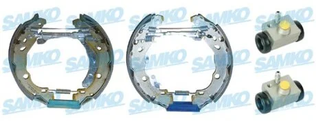 Комплект гальмівних колодок SAMKO KEG548