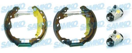 Комплект гальмівних колодок SAMKO KEG614
