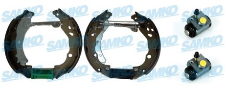 Комплект гальмівних колодок SAMKO KEG617