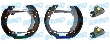 Комплект гальмівних колодок SAMKO KEG619