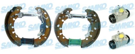 Комплект гальмівних колодок SAMKO KEG622