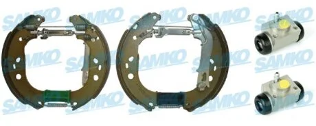 Комплект гальмівних колодок SAMKO KEG623