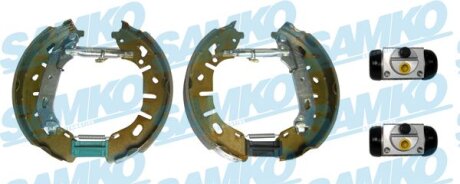 Комплект гальмівних колодок SAMKO KEG809