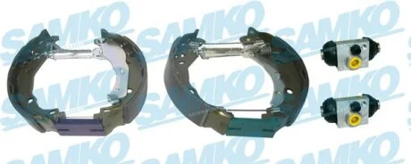 Комплект гальмівних колодок SAMKO KEG815