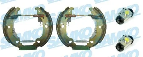 Комплект гальмівних колодок SAMKO KEG837