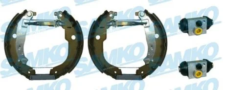 Комплект гальмівних колодок SAMKO KEG840