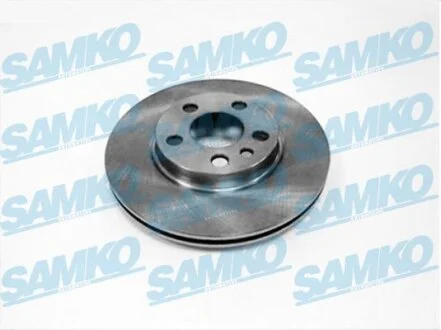 Диск гальмівний пер. Fiat Scudo- Peugeot Exper 1.6-2.0D (95-06) (257mmx20mm) (LPR-) SAMKO L2055V