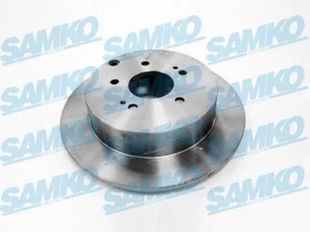 Диск гальмівний зад. Mitsubishi Grandis 03-> (d302x10) (LPR-) SAMKO M1014P