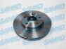 Диск гальмівний пер. Nissan Primera, Maxima, Almera Tino, X-trail 00-&gt; (d280x28mm) (LPR-) SAMKO N2002V (фото 1)