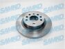 Диск гальмівний зад. Opel Vectra C (d278x12mm) (LPR-) SAMKO O1014P (фото 1)