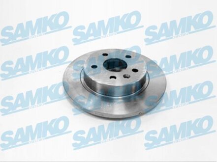 Диск гальмівний зад. Opel Astra J 09-> (268mm12mm) (LPR-) SAMKO O1038P