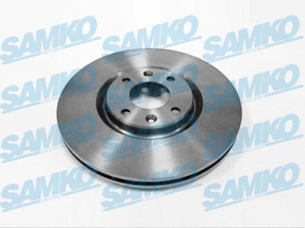 Тормозной диск передний C4new/DS4/DS5/3008/5008/308cc/sw 302x26x4 SAMKO P1010V