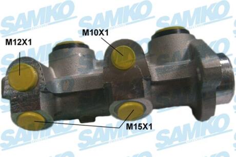 Главный тормозной цилиндр 20.64mm Opel Kadett E, Vectra A SAMKO P10688