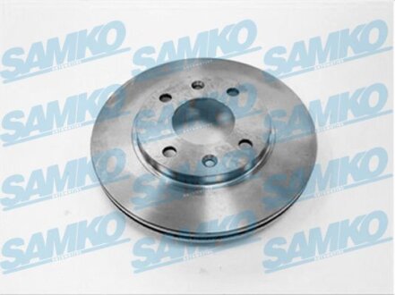 Диск гальмівний пер. Peugeot 106, 206, 306, Citroen Xsara (d247x20) 97-> (LPR-) SAMKO P1171V