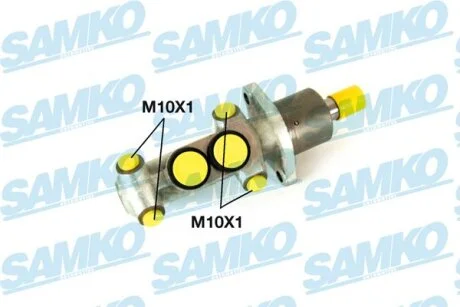 Циліндр головний гальмівний Citroen Berlingo, Peugeot Partner 96-> D=23.81 (LPR-) SAMKO P11927