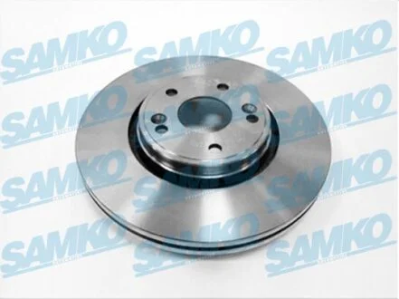 Диск гальмівний пер. Renault Laguna II (308x26mm) 01-> (LPR-) SAMKO R1002V