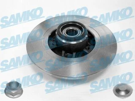 Диск гальмівний SAMKO R1033PCA