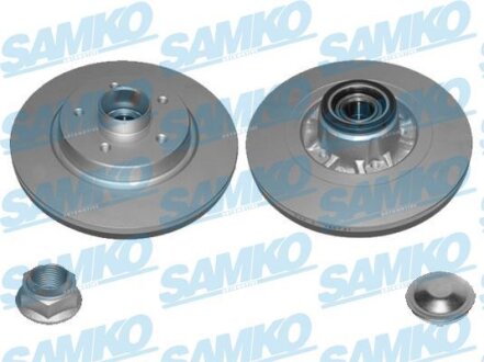 Гальмівний диск SAMKO R1033PRCA