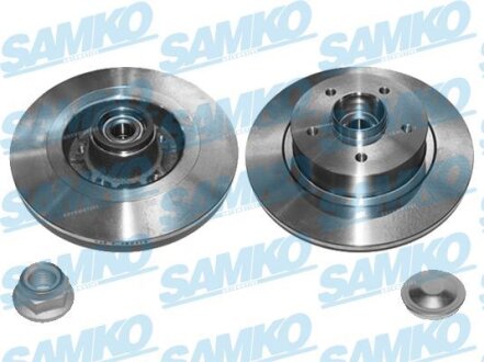 Гальмівний диск SAMKO R1038PCA