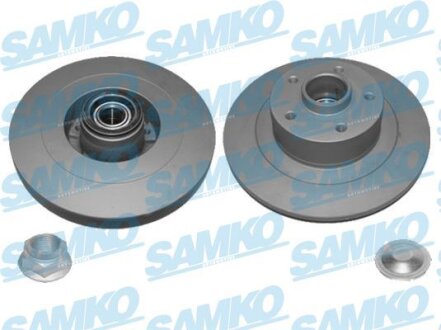 Гальмівний диск SAMKO R1045PRCA
