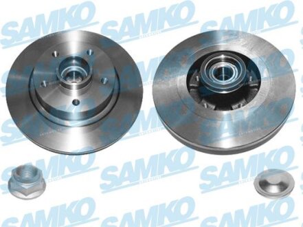 Гальмівний диск SAMKO R1049PCA