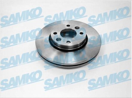 Диск гальмівний пер. Nissan Micra, Note, Dacia Lodgy 02-> (d258x22mm) (LPR-) SAMKO R1058V