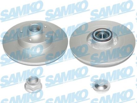 Гальмівний диск SAMKO R1079PRCA