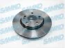 Гальмівний диск SAMKO R1571V (фото 1)