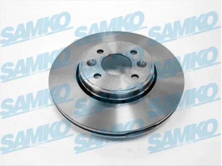 Диск гальмівний пер. Renault Megane II, Laguna I, Kangoo I (d280x24mm) (LPR-) SAMKO R1583V