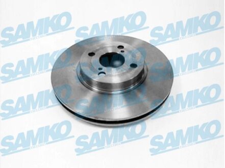 Диск гальмівний пер. Toyota Corolla 00-> (d275x25mm) (LPR-) SAMKO T2024V