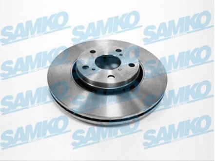 Диск гальмівний пер. Toyota Auris, Avensis, Corolla 07-> (d295x26mm) (LPR-) SAMKO T2087V