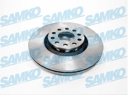 Диск гальмівний пер. Audi A4/A6/VW Passat (00-09) (312mm25mm) (LPR-) SAMKO V2003V