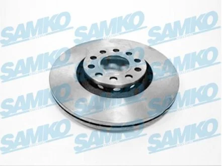 Диск гальмівний пер. Audi A4/A6/VW Passat (00-09) (312mm25mm) (LPR-) SAMKO V2003V
