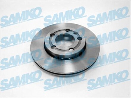 Диск гальмівний пер. VW Polo, Skoda Fabia 02-> (d239x18mm) (LPR-) SAMKO V2007V