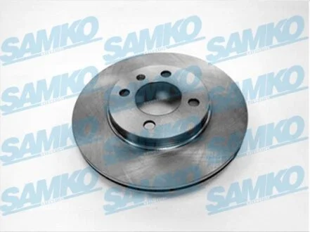 Диск гальмівний пер. VW Caddy II, Golf II-III, Passat B3/B4, Vento, Polo, (256mmx20mm) (LPR-) SAMKO V2161V