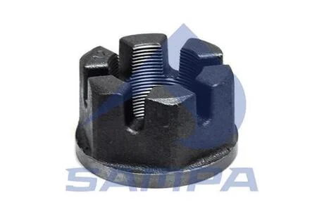 03.262.17.08.0 корончатая гайка ступицы (М52х2) SAMPA 070.037