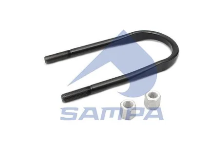 5010488949S Стремянка рессоры с болтами (M24x2/151x370 mm) SAMPA 079.053/1