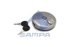 Крышка топливного бака (D=80мм) с замком, алюминиевая SAMPA 096022 (фото 1)