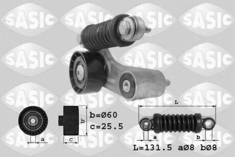 - Натяжний ролик SASIC 1624002