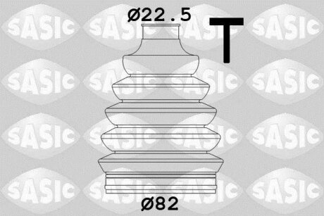 Пыльник шруса внутренний Renault Dokker/Megane III/Scenic II 1.4/1.6 08-&gt, (22,5x82x126) SASIC 1904045