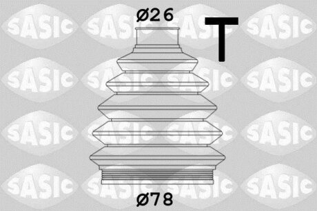 - Пильовик привідного валу SASIC 1906021