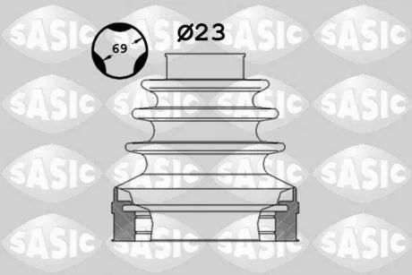 Пильовик ШРКШ внутр. 23x69x85 Audi TT/Seat Altea,Leon/Skoda Octavia/VW Golf V,Passat1.6-3.2 99- SASIC 1906024