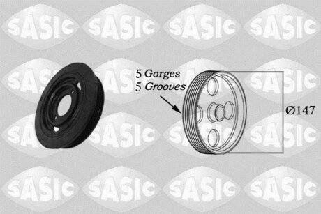 - Шків колінвалу SASIC 2156009