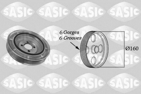 - Шків колінвалу SASIC 2156012