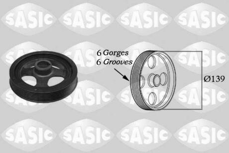 Шкив коленвала TOYOTA Yaris SASIC 2156028